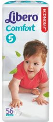 Либеро подгузники Comfort 10-16кг maxi plus 56шт