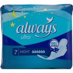 Олвейз прокладки Ультра найт 7шт