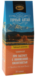 Чайный напиток при гастрите с пониженной кислотностью 30г