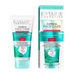 Смываемый крем д/лица Eveline express face care для комбинированной кожи