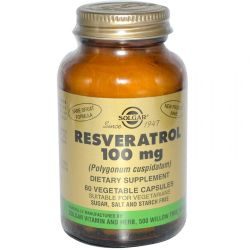 Солгар Ресвератрол 100мг №60 капсулы