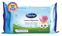 Бюбхен салфетки влажные Комфорт с рождения 72шт