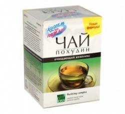 Худеем за неделю чай зеленый Похудин Очищающий комплекс 20 пакетиков