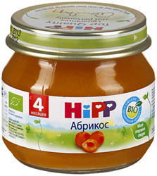 Хипп пюре Мое первое пюре абрикос с 4 мес 80г