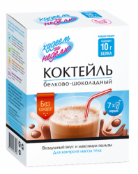 Худеем за неделю коктейль белково-шоколадный 7 пакетиков