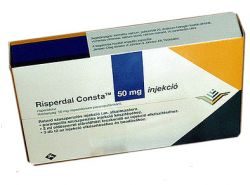 Рисполепт Конста порошок для приготовления суспензии 50мг №1 флак.