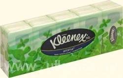 Клинекс платки носовые Мята 10х10шт