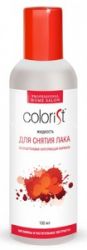 Колорист жидкость для снятия лака укрепляющая 100мл