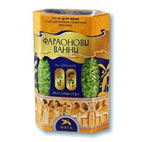 Фараоновы ванны соль для ванн Thalassotherapy Мята 500г