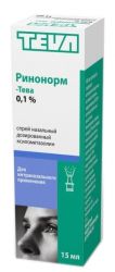 Ринонорм-Тева спрей назальный 0