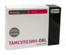 Тамсулозин-OBL 400мкг №30 капсулы с модифицированным высвобождением