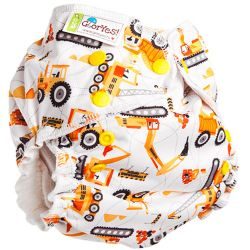Глориес многоразовый подгузник для приучения к горшку NEW Тракторы 3-18кг+2 вкладыша