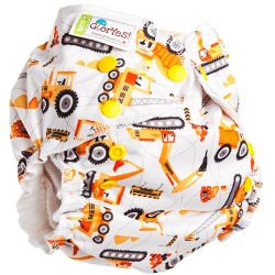 Глориес многоразовый подгузник для приучения к горшку NEW Тракторы 3-18кг+2 вкладыша