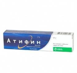 Атифин 1% крем 15г
