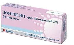 Ломексин 2% крем вагинальный 78г