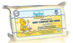 Бебилайн салфетки влажные Комфорт Сенситив №80
