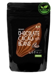 Какао бобы в сыром шоколаде 50гр organic