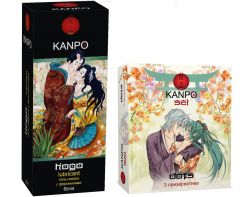 Канпо лубрикант для женщин Hogo антисептический 50мл + презервативы Original White с пупырышками 3шт белая упаковка