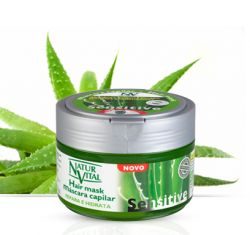 Натур Витал Сенситив маска для волос с экстрактом алоэ и можжевельника 300мл