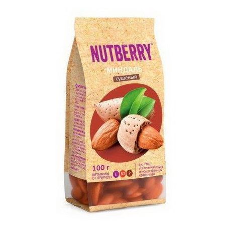 Миндаль Сушеный Nutberry 100 Гр