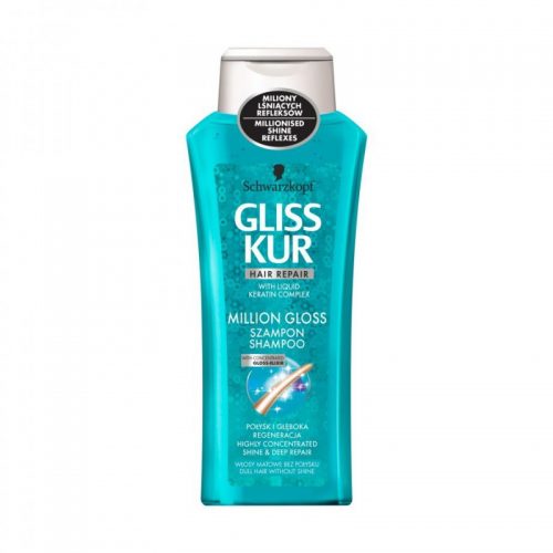 Шампунь для волос Gliss kur Million Gloss400мл