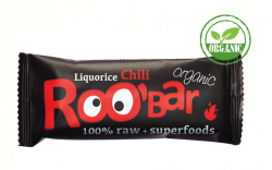 Рубар батончик с лакрицей и красным перцем 30гр organic