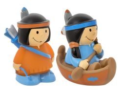 Курносики набор игрушек-брызгалок для ванны Индейцы
