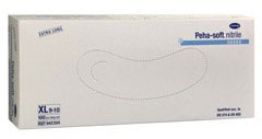 ХАРТМАНН/HARTMANN Пеха-софт NITRILE FINO перчатки нитриловые без пудры нестерильные (XL) 150шт