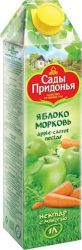 Сады придонья нектар яблоко/морковь с 5 мес. 1л