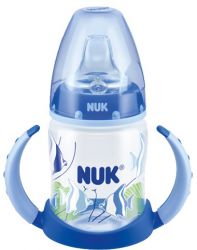 Нук бутылочка First Choice пластиковая 150мл с насадкой д/питья (силикон)