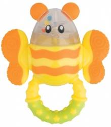 Мир детства погремушка-прорезыватель шмель 4мес+