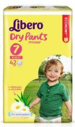 Либеро трусики Dry pants 16-26кг extra large plus 42шт