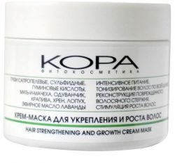 Кора крем-маска для укрепления и роста волос 300мл банка