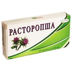 Расторопша 200мг №30 таблетки