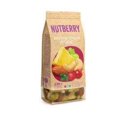 Смесь Орехи Фрукты Ягоды  Nutberry 220 Гр