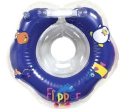 Рокси Кидс надувной круг Flipper 0+ с музыкой Буль-буль водичка