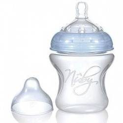 Нуби бутылочка пп медленный поток с диспенсером 150мл 0+