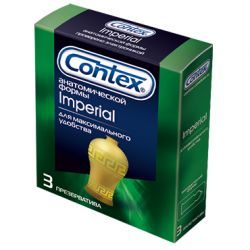 Контекс презервативы Imperial плотнооблегающие 3шт