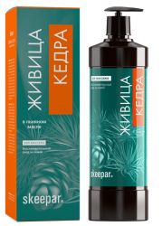 Скипар живица кедра в льняном масле для массажа 1000мл