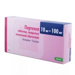 Лортенза 10мг+100мг №90 таблетки