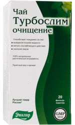 Турбослим чай Очищение №20 пакетики /дубль/