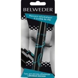 Бельведер тушь д/ресниц объемная с рисовым воском черная
