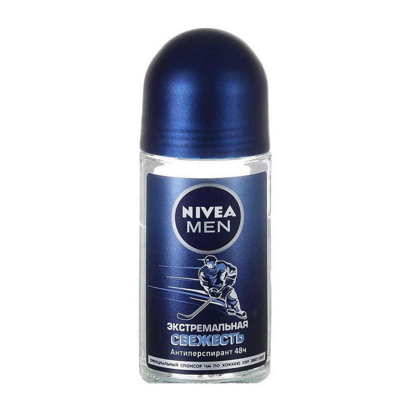Дезодорант Ролик Мужской Nivea Экстремальная Свежесть 50 Мл