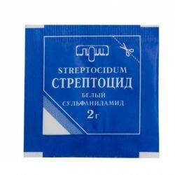 Стрептоцид 2г порошок для наружного применения