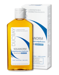Дюкре Скванорм шампунь от жирной перхоти 125мл