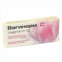 Вагинорм-С 250мг №6 таблетки вагинальные