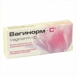 Вагинорм-С 250мг №6 таблетки вагинальные