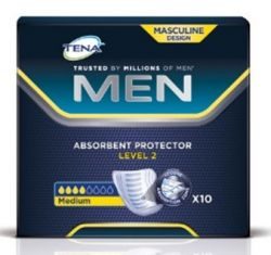 ТЕНА Мен Уровень 2 вкладыши для мужчин 10 штук (TENA Men Level 2)