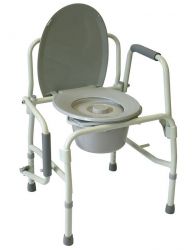 Кресло-туалет с откидными поручнями АМСВ6807