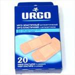 Урго лейкопластырь эластичный антисептический 20х72мм №300